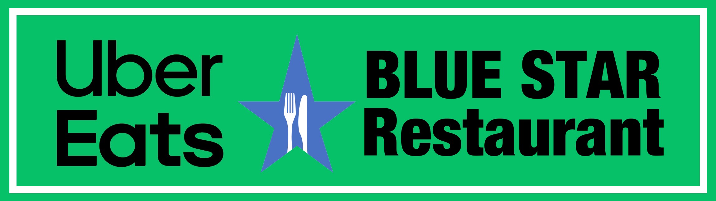 Uber Eats @ the Blue Star Restaurant Welland